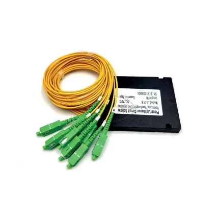 1X8 SC APC Fiber PLC Spliter ABS Cassette type maroc rabat casablanca tanger fes